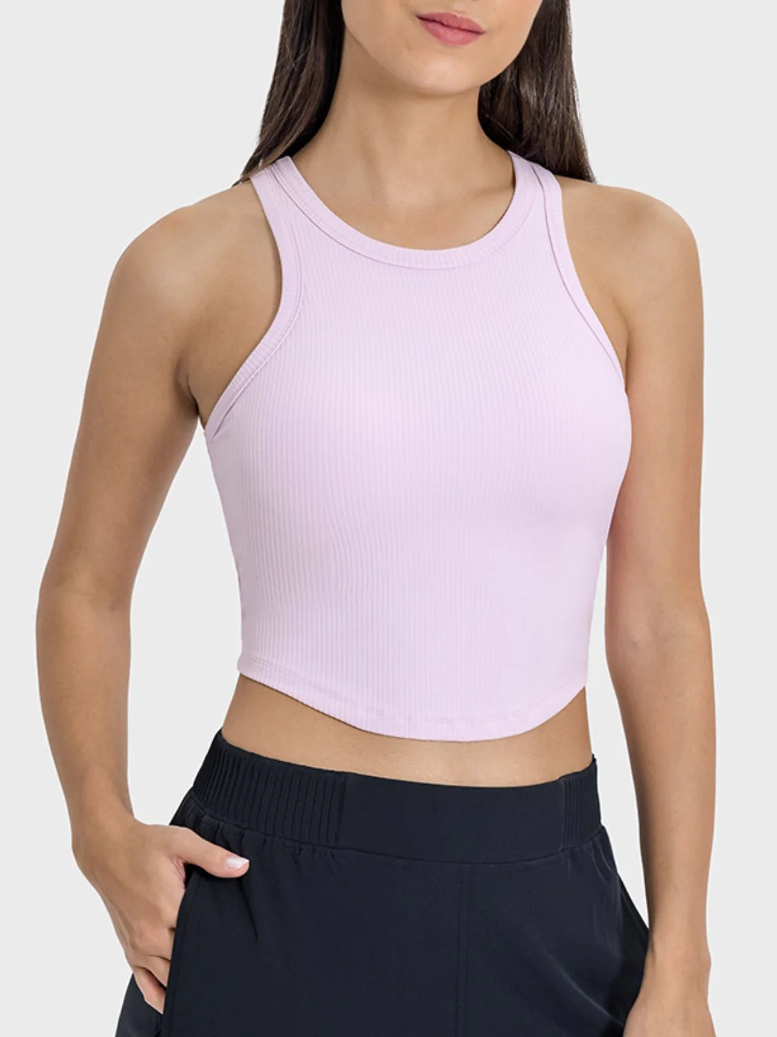 Millennia Round Neck Racerback Active Tank - Image 7