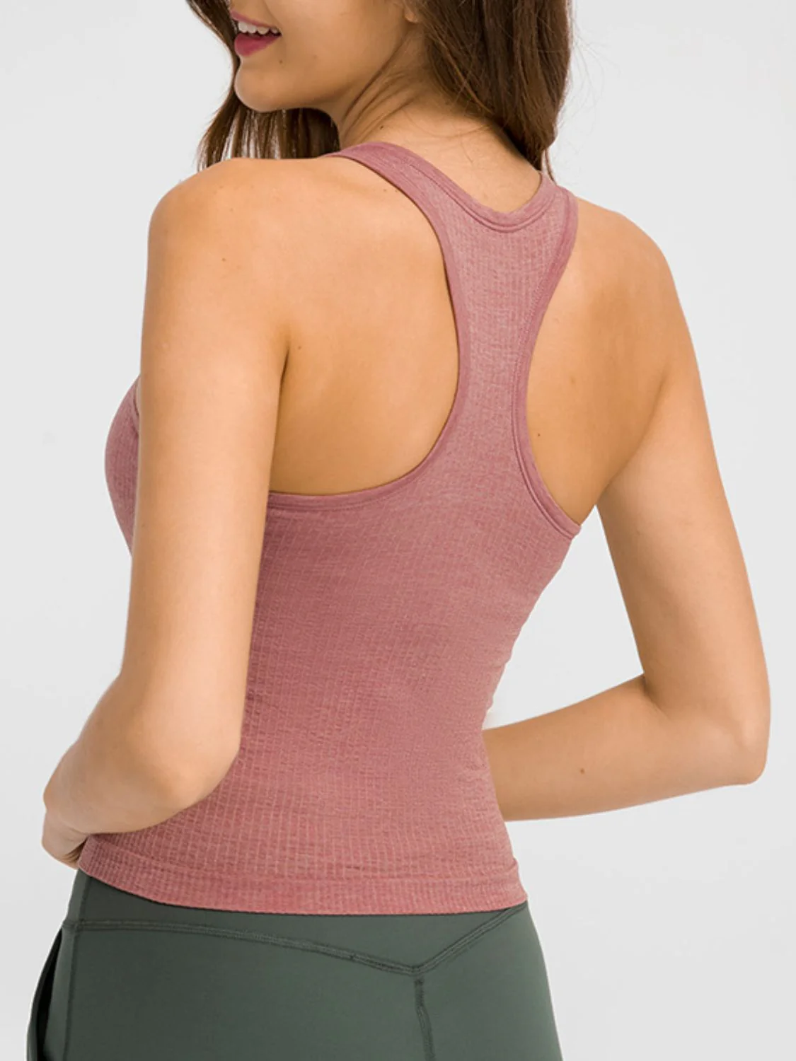 Millennia Round Neck Racerback Active Tank - Image 7