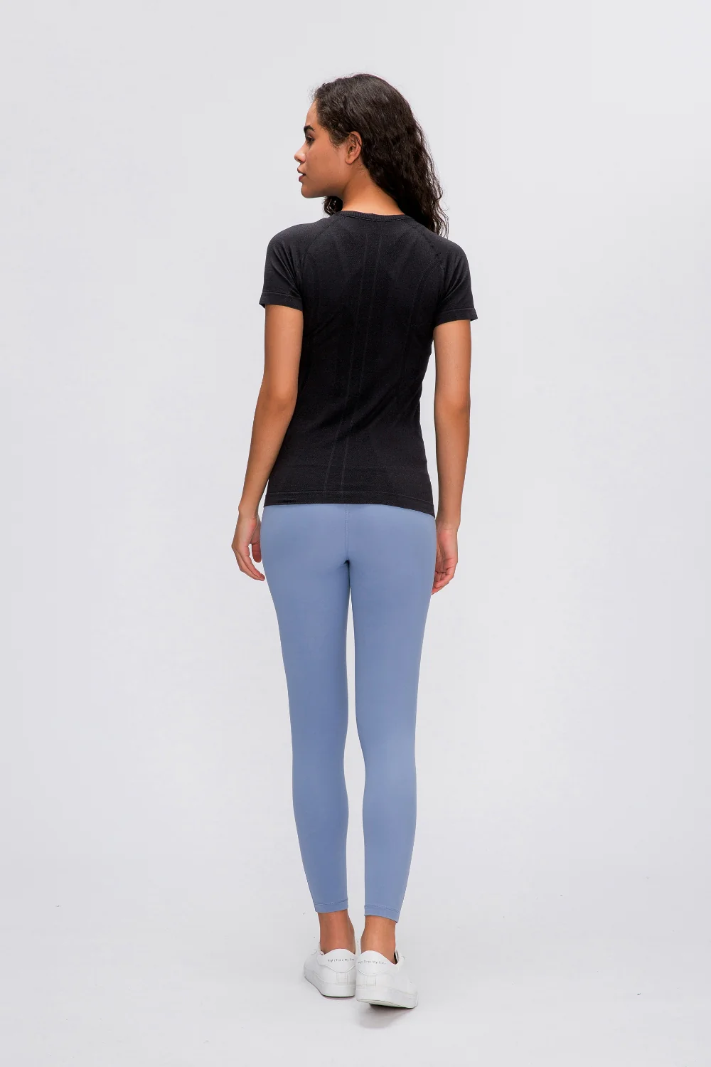 Millennia Round Neck Short Sleeve Active T-Shirt - Image 3