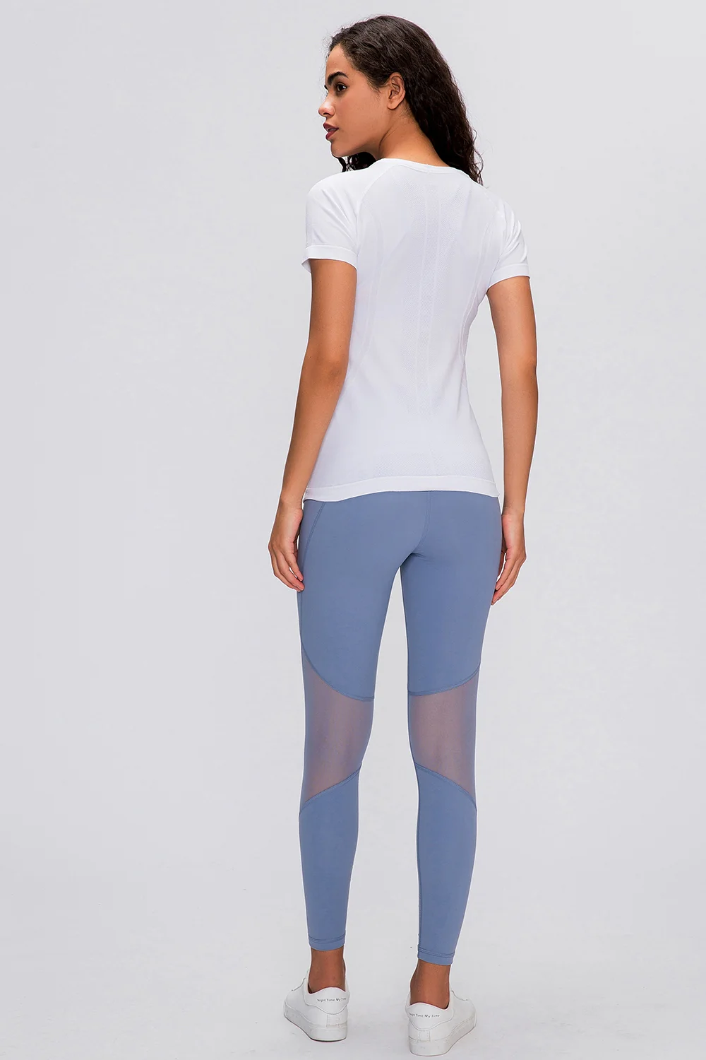 Millennia Round Neck Short Sleeve Active T-Shirt - Image 9