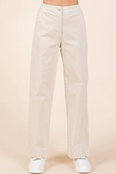 Mittoshop Corduroy Back Elastic Waist Pants - Image 3