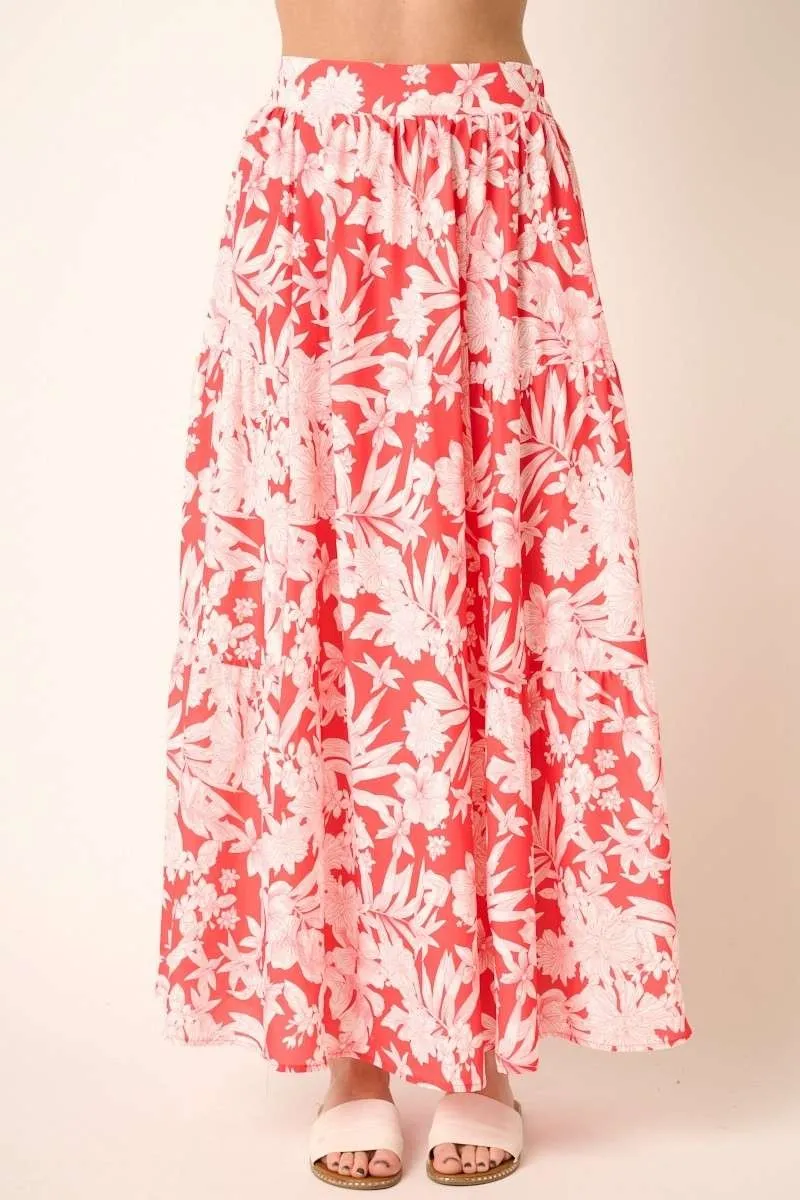 Mittoshop Tropical Print Top and Skirt Set - Image 8