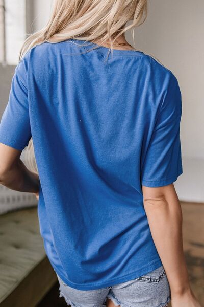 MOTHERHOOD Letter Graphic T-Shirt - Image 5