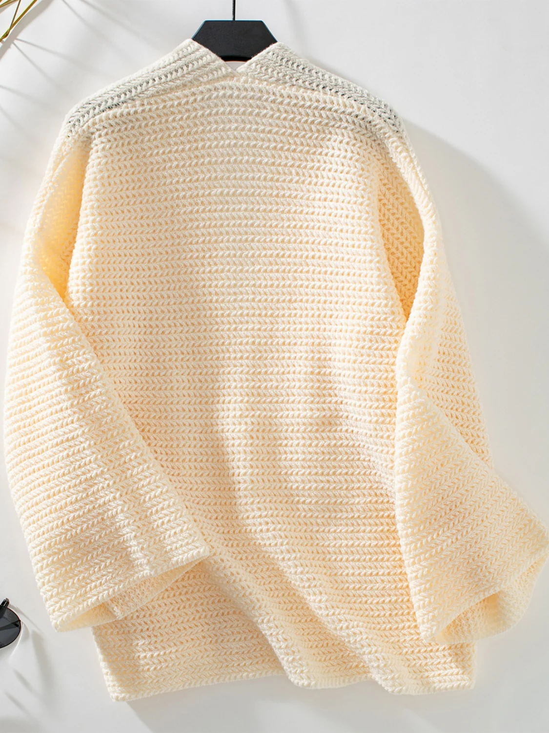 Open Front Long Sleeve Cardigan - Image 11