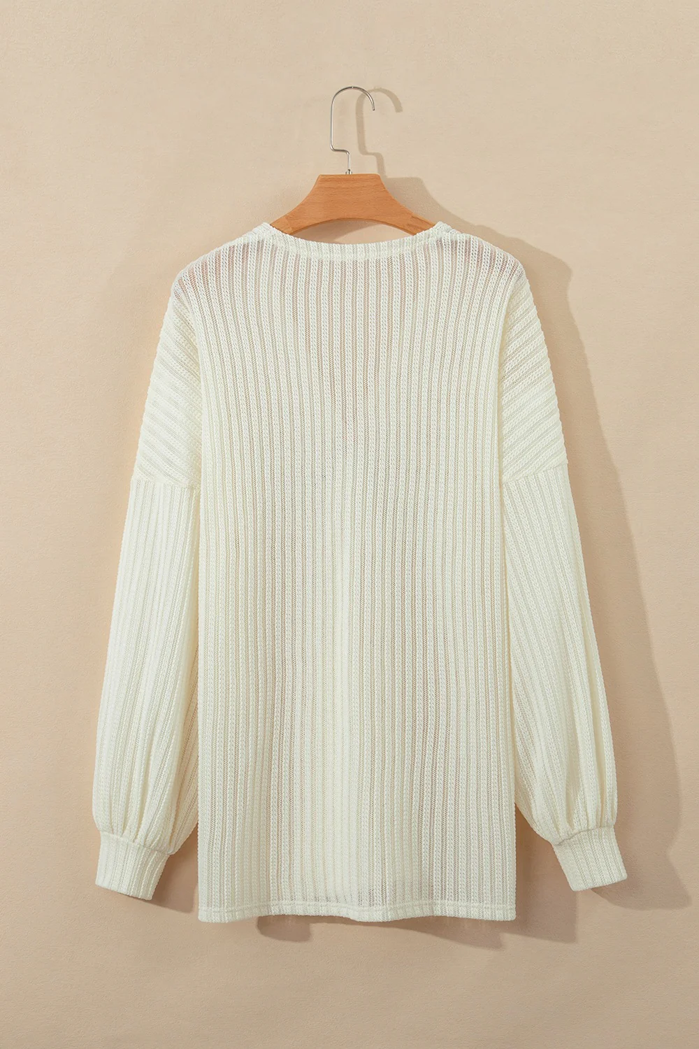 Open Front Long Sleeve Cardigan - Image 7
