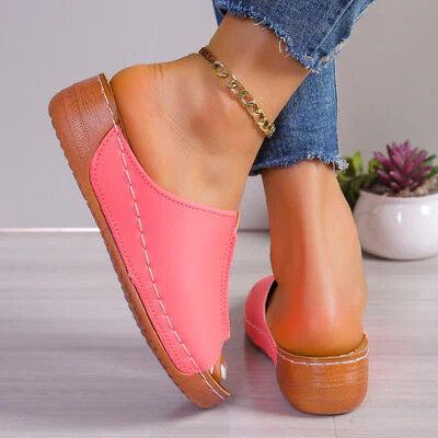 Open Toe Wedge Sandals - Image 3