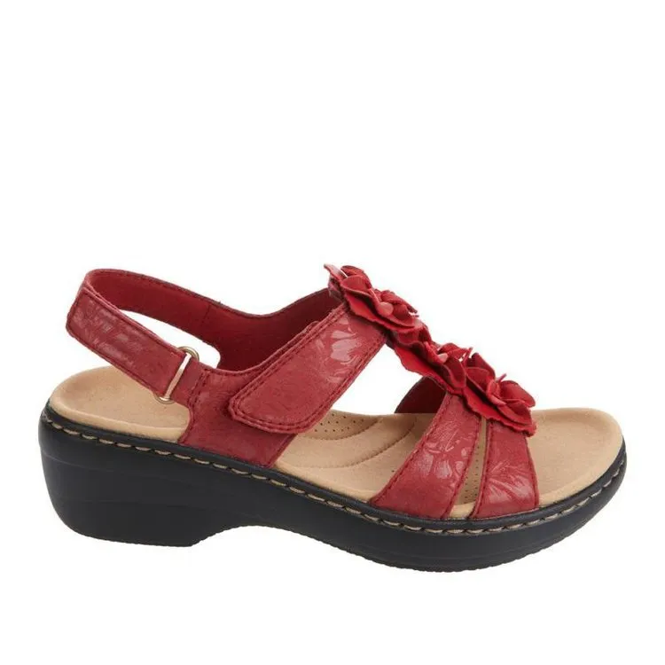Open Toe Wedge Sandals - Image 3