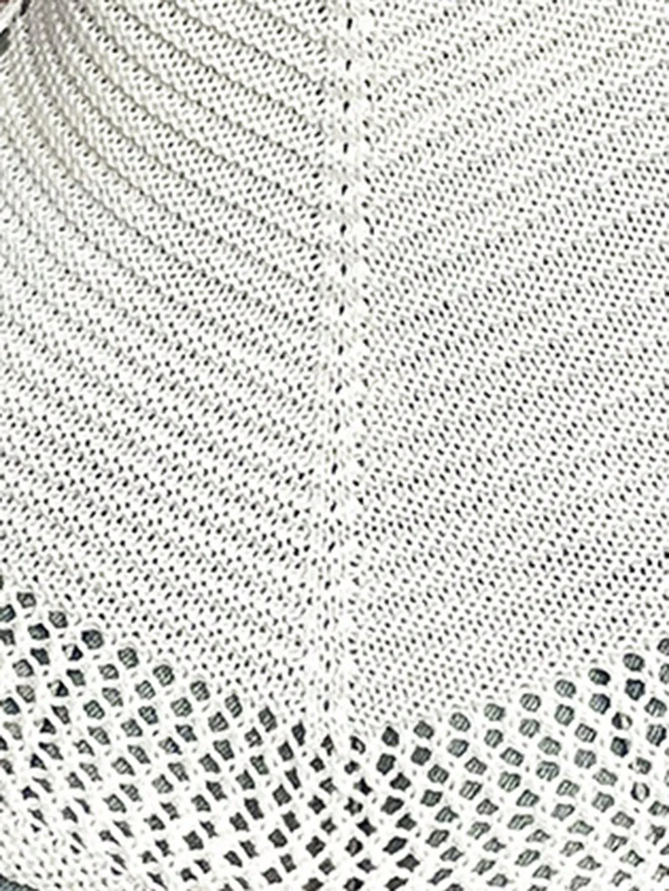 Openwork Scoop Neck Knit Cami - Image 5