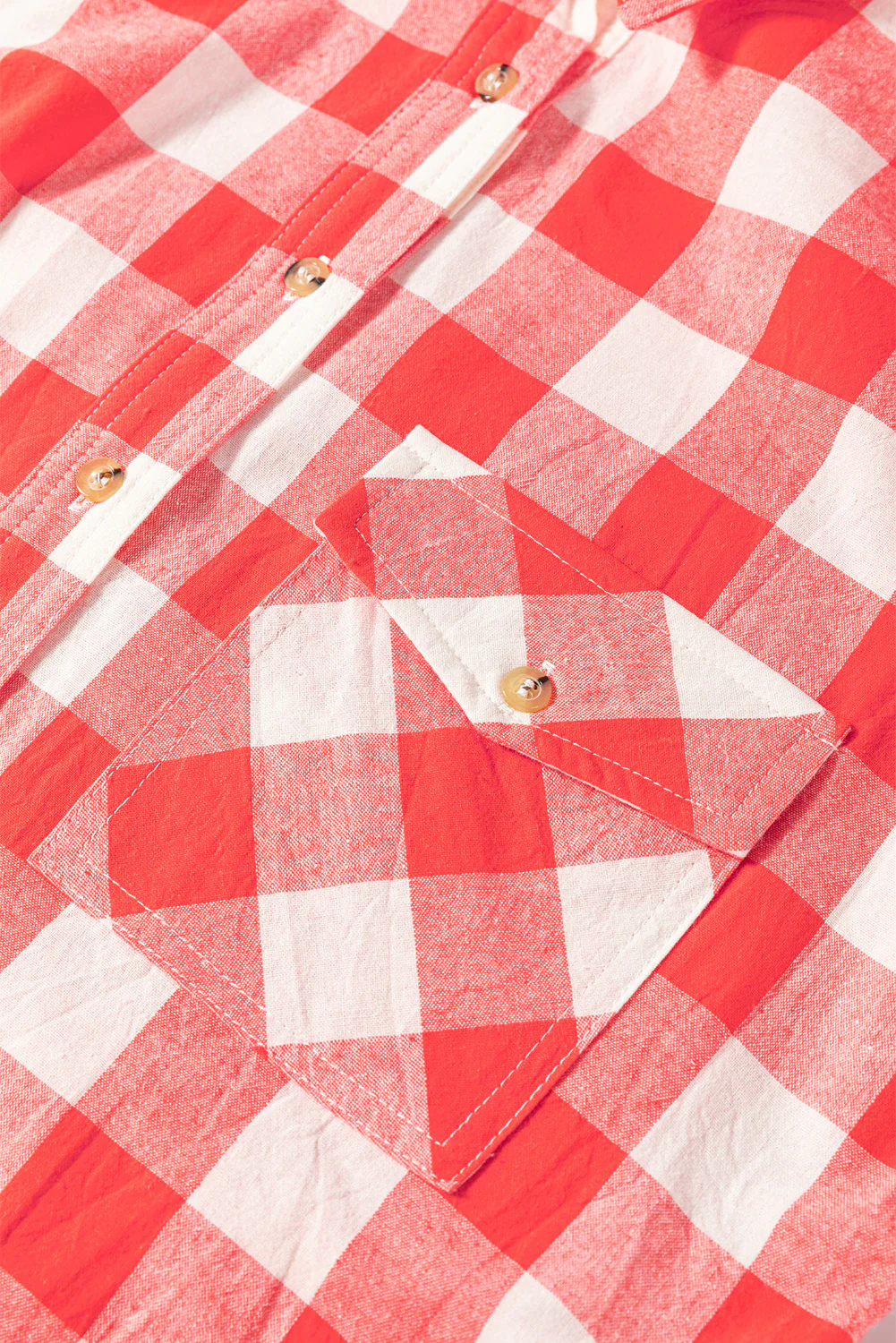 Plaid Collared Neck Long Sleeve Shirt Dress - Image 8