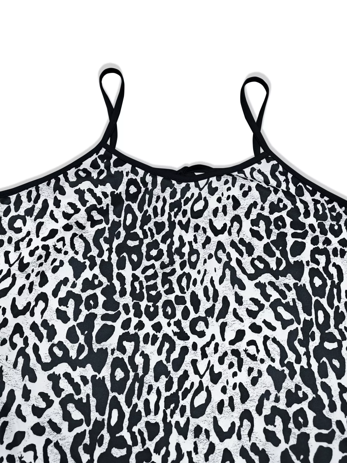 Plus Size Leopard Print Bodycon Maxi Dress - Image 3