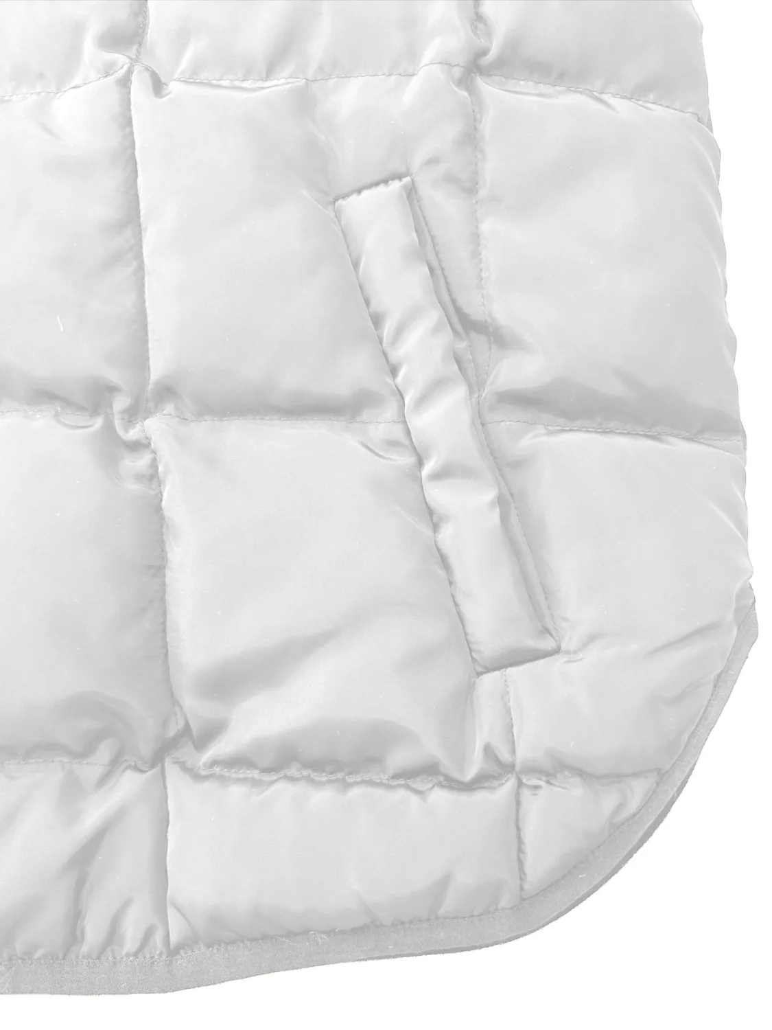 Pocketed Plaid Quilted Zip Up Winter Coat - Image 24