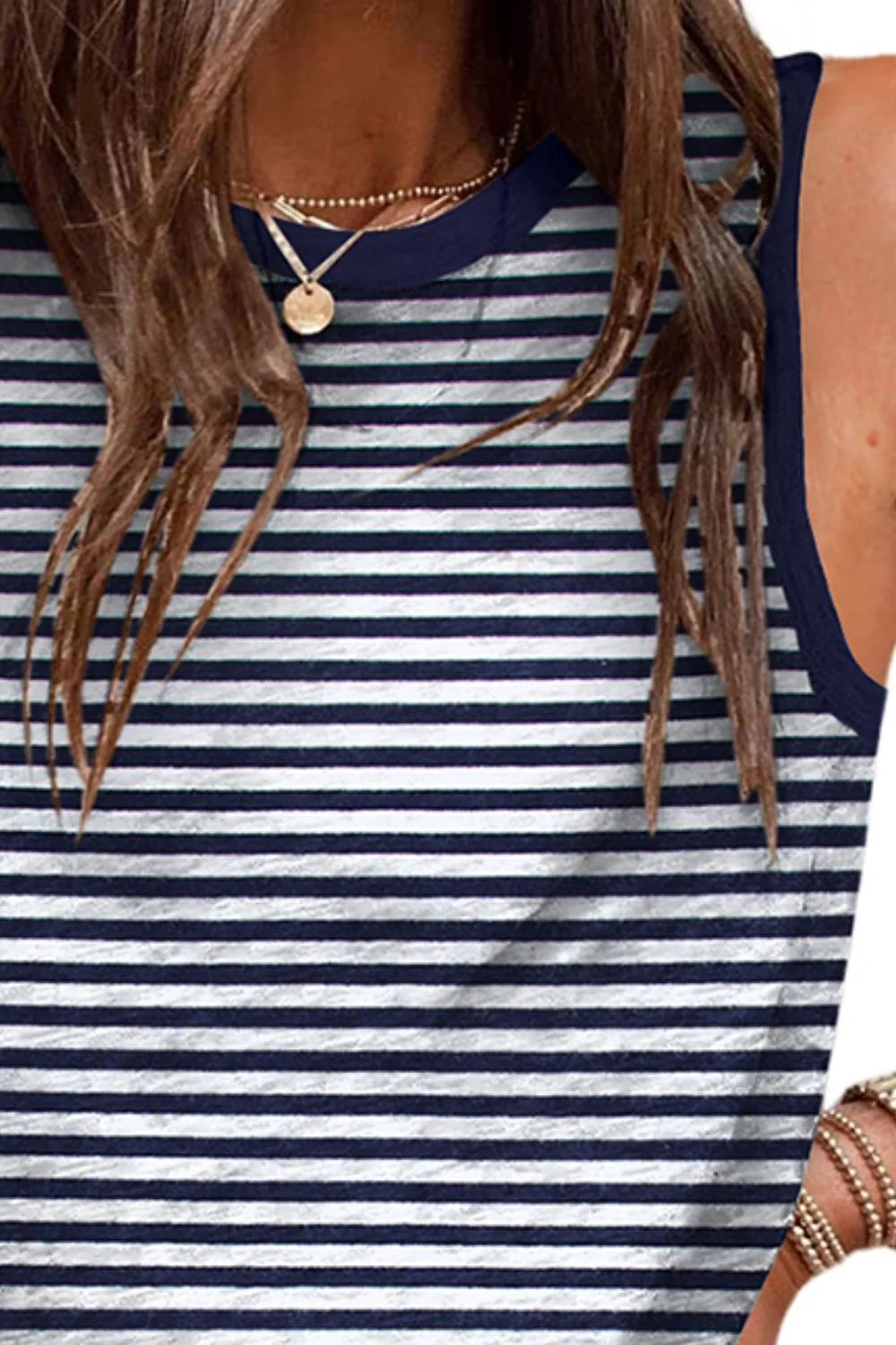 Printed Round Neck Tank - Image 15
