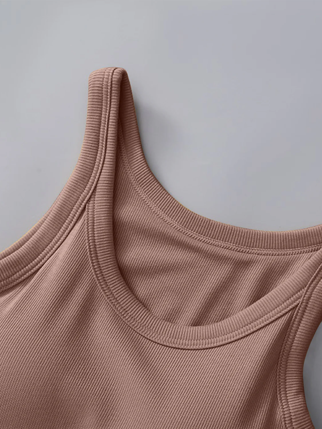 Round Neck Tank with Bra - Image 18