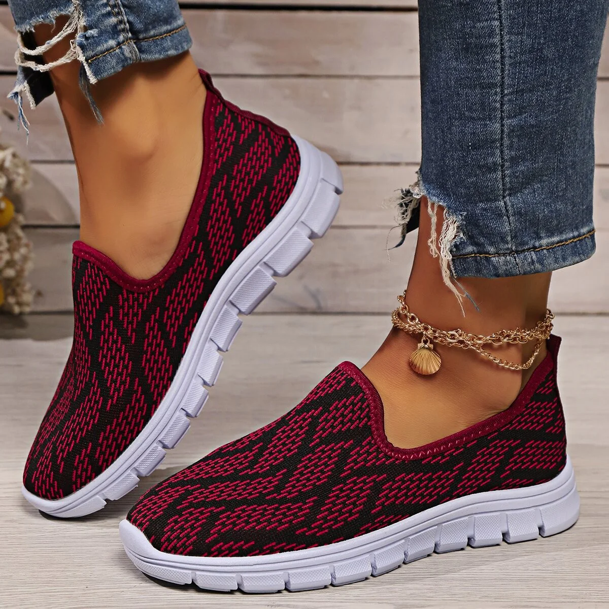 Round Toe Flat Slip-Ons - Image 5