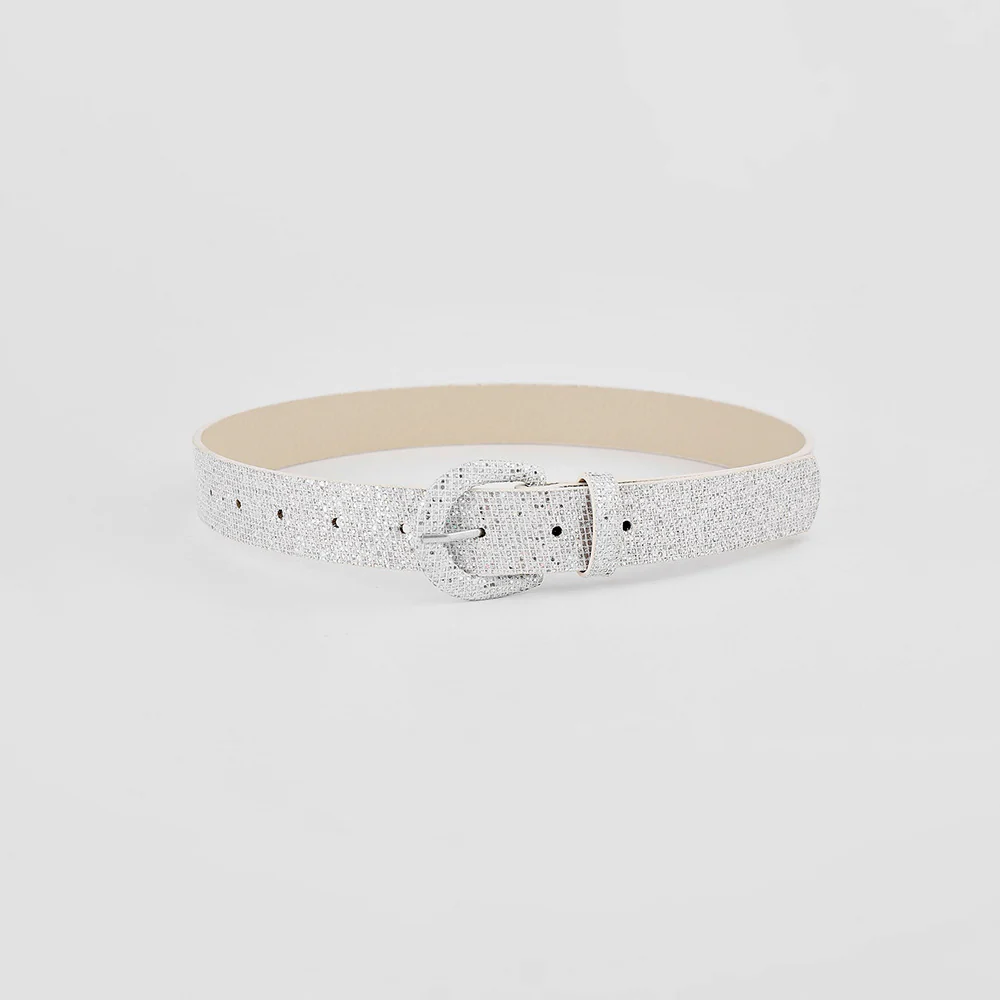 Sequin PU Leather Belt - Image 11