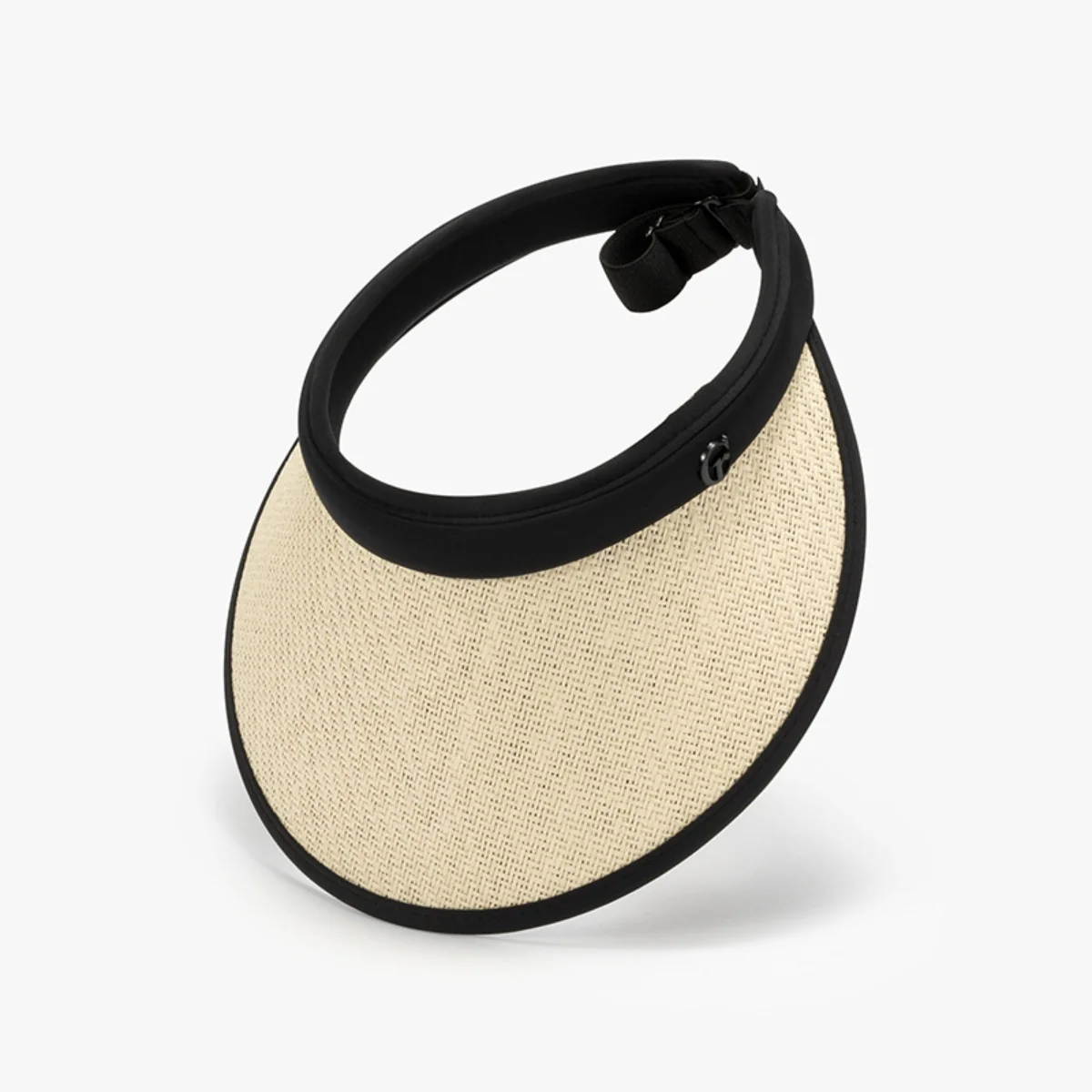 Solid Adjustable Weave Visor - Image 5