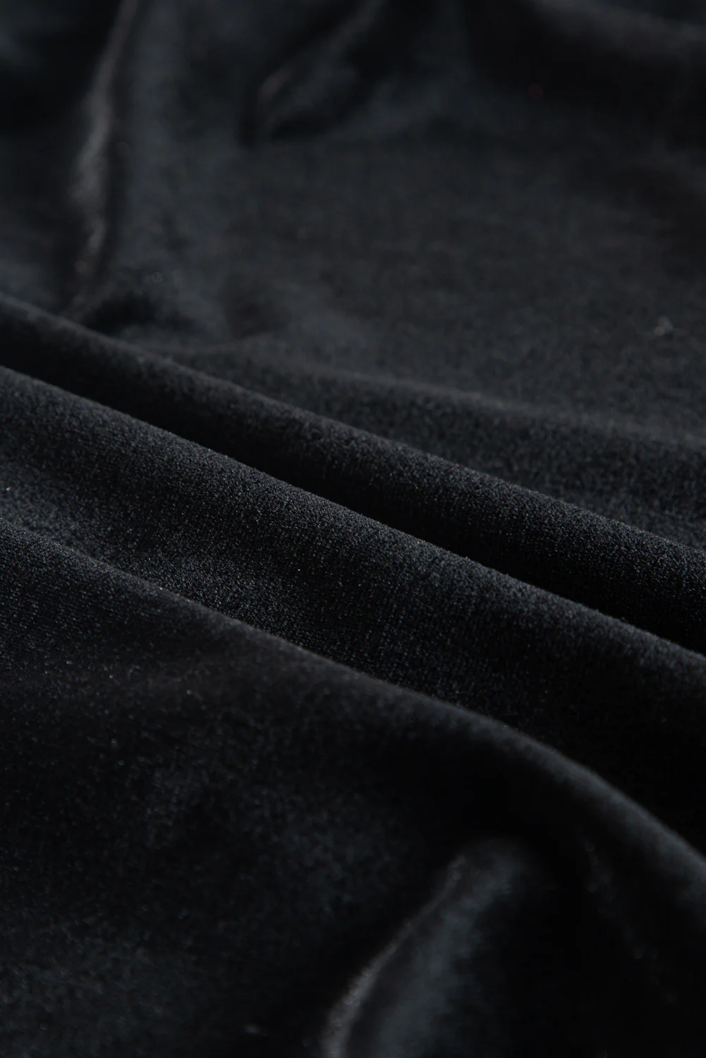Surplice Long Sleeve Velvet Dress - Image 7