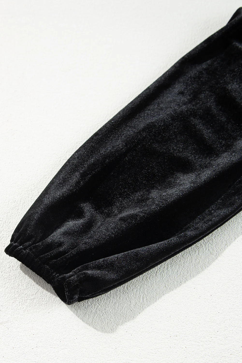 Surplice Long Sleeve Velvet Dress - Image 9