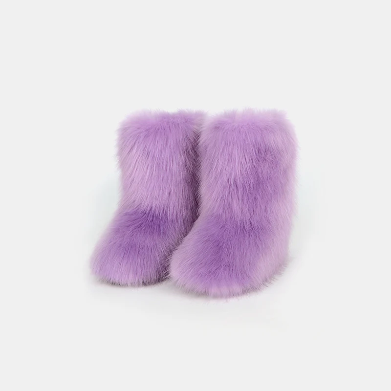 Thermal Fuzzy Platform Boots - Image 11