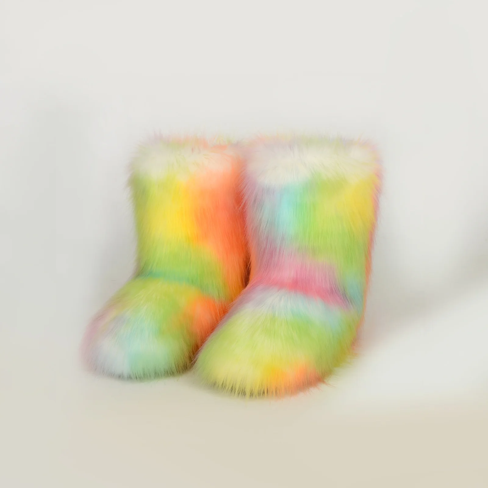 Thermal Fuzzy Platform Boots - Image 3