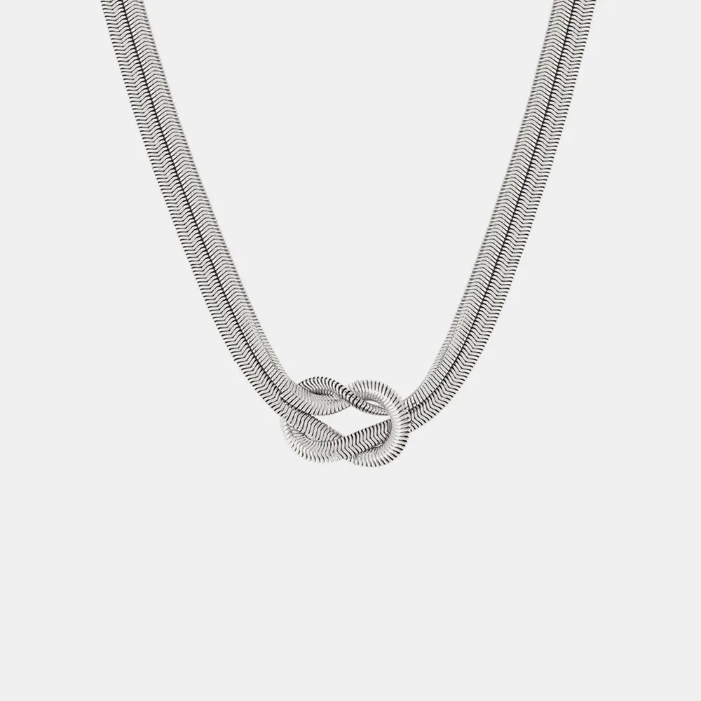 Titanium Steel Knot Necklace - Image 6
