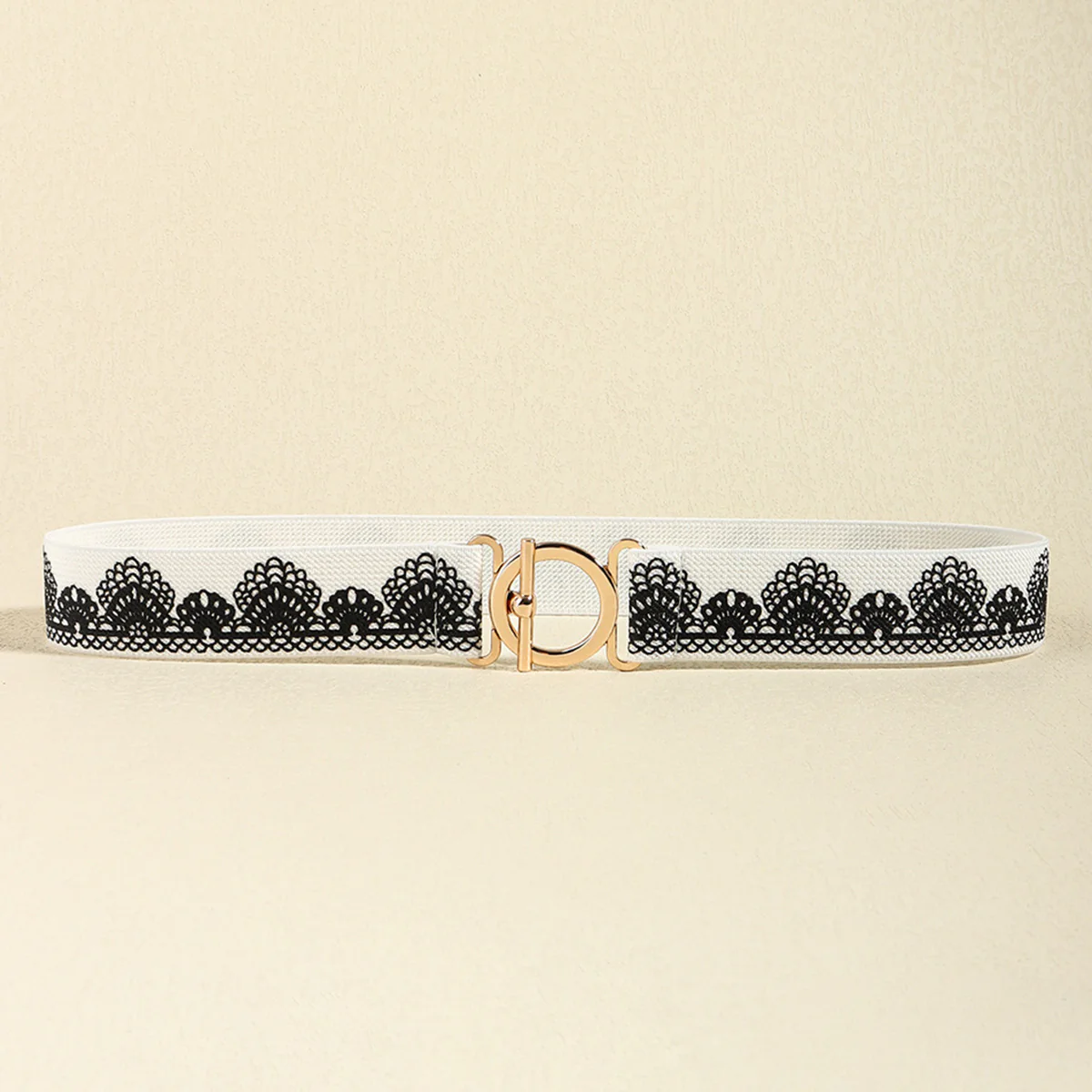 Toggle Clasp Elastic Belt - Image 9