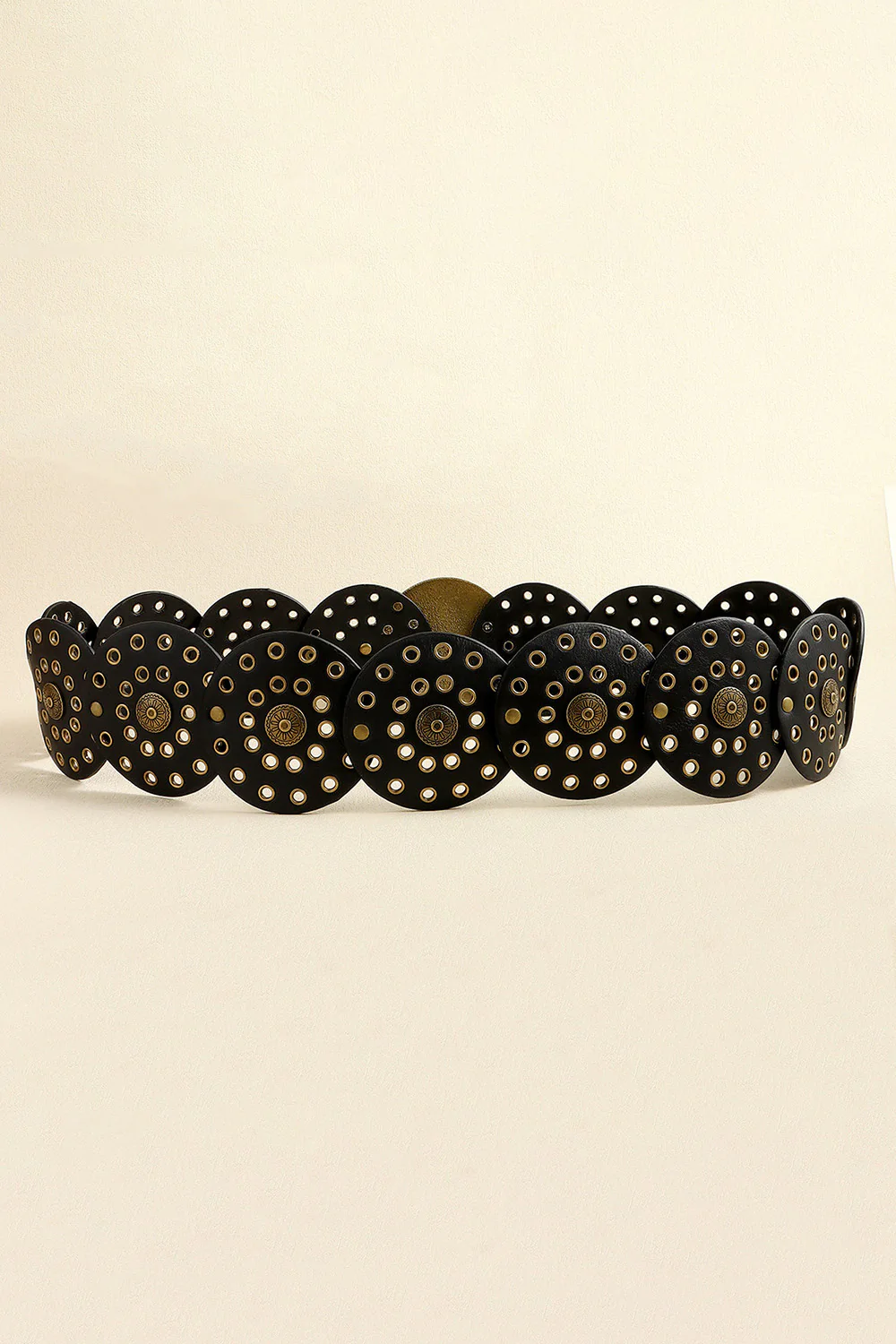 Vintage PU Leather Wide Belt - Image 7