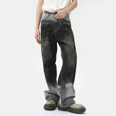 Wide Leg Jeans with Pockets - Image 5