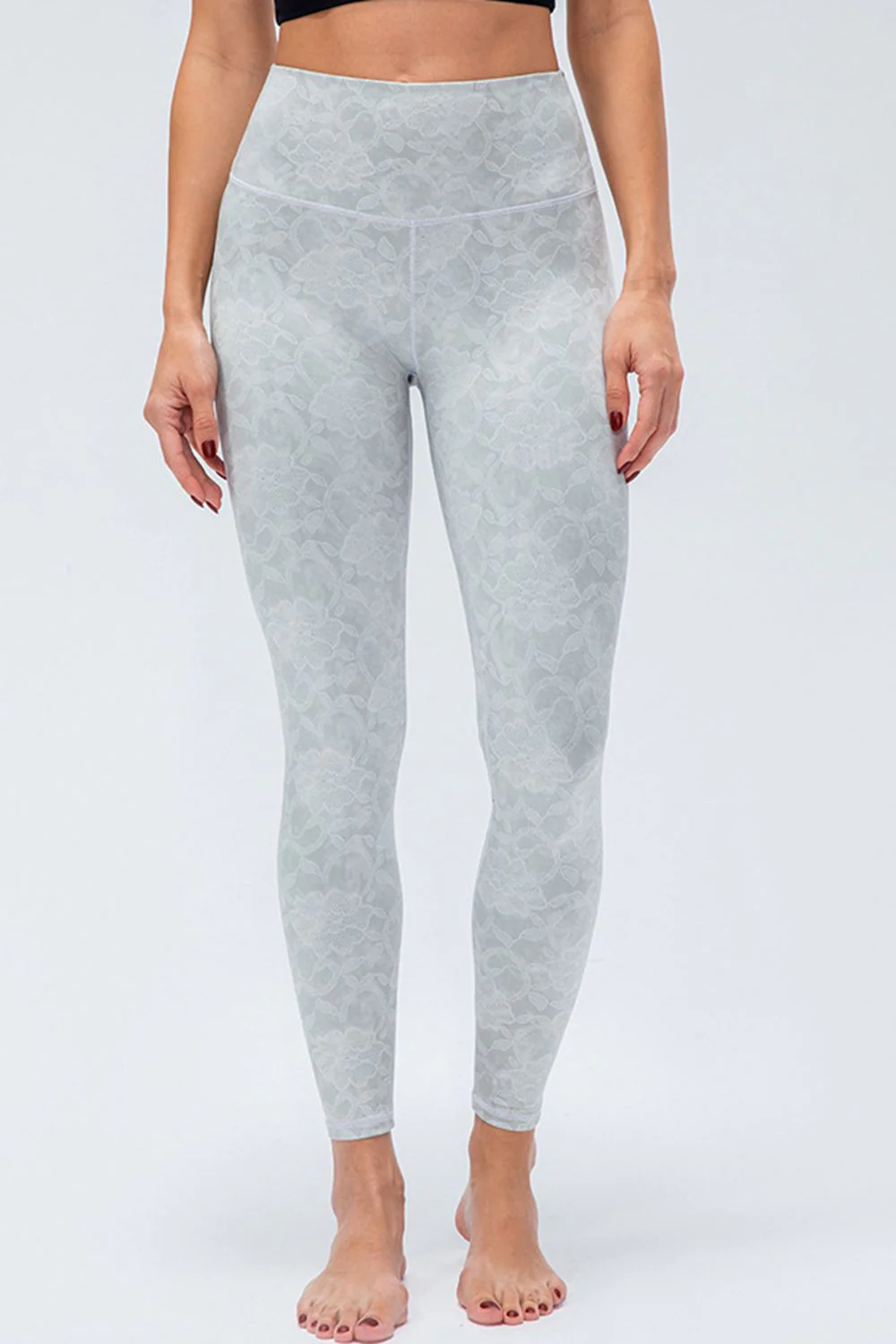 Wide Waistband Slim Fit Active Leggings - Image 16