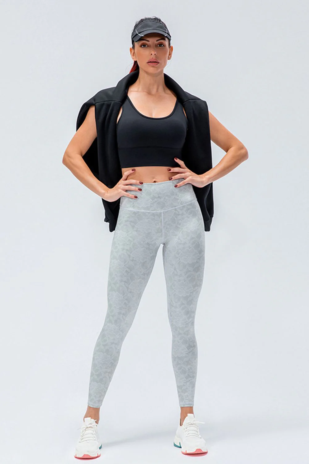 Wide Waistband Slim Fit Active Leggings - Image 18