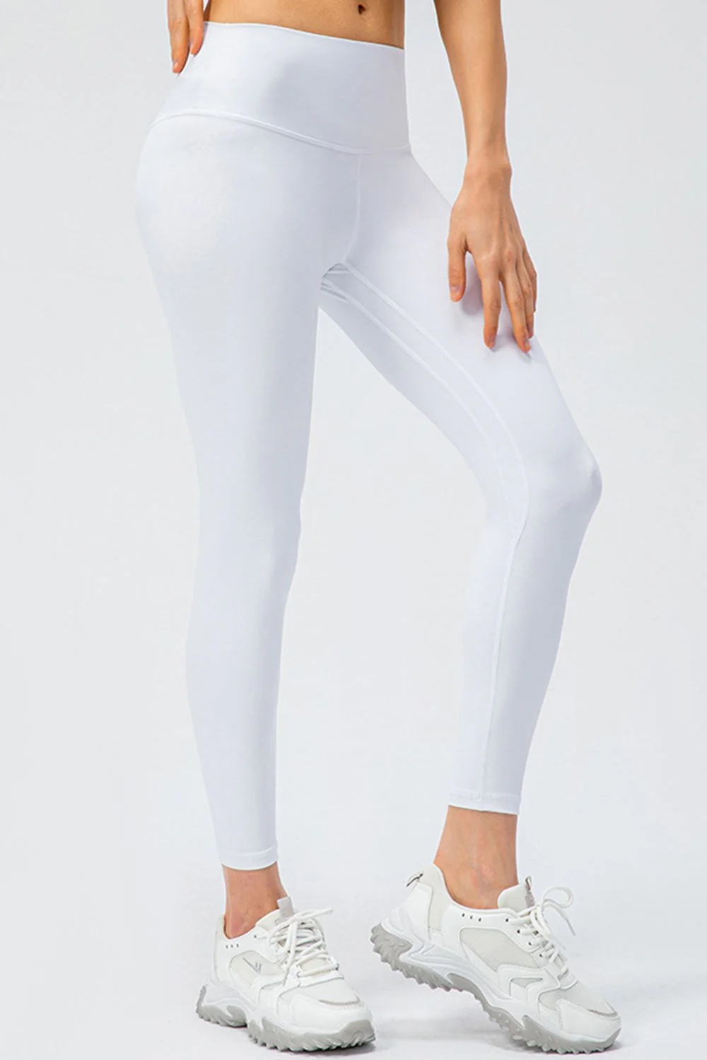 Wide Waistband Slim Fit Active Leggings - Image 20
