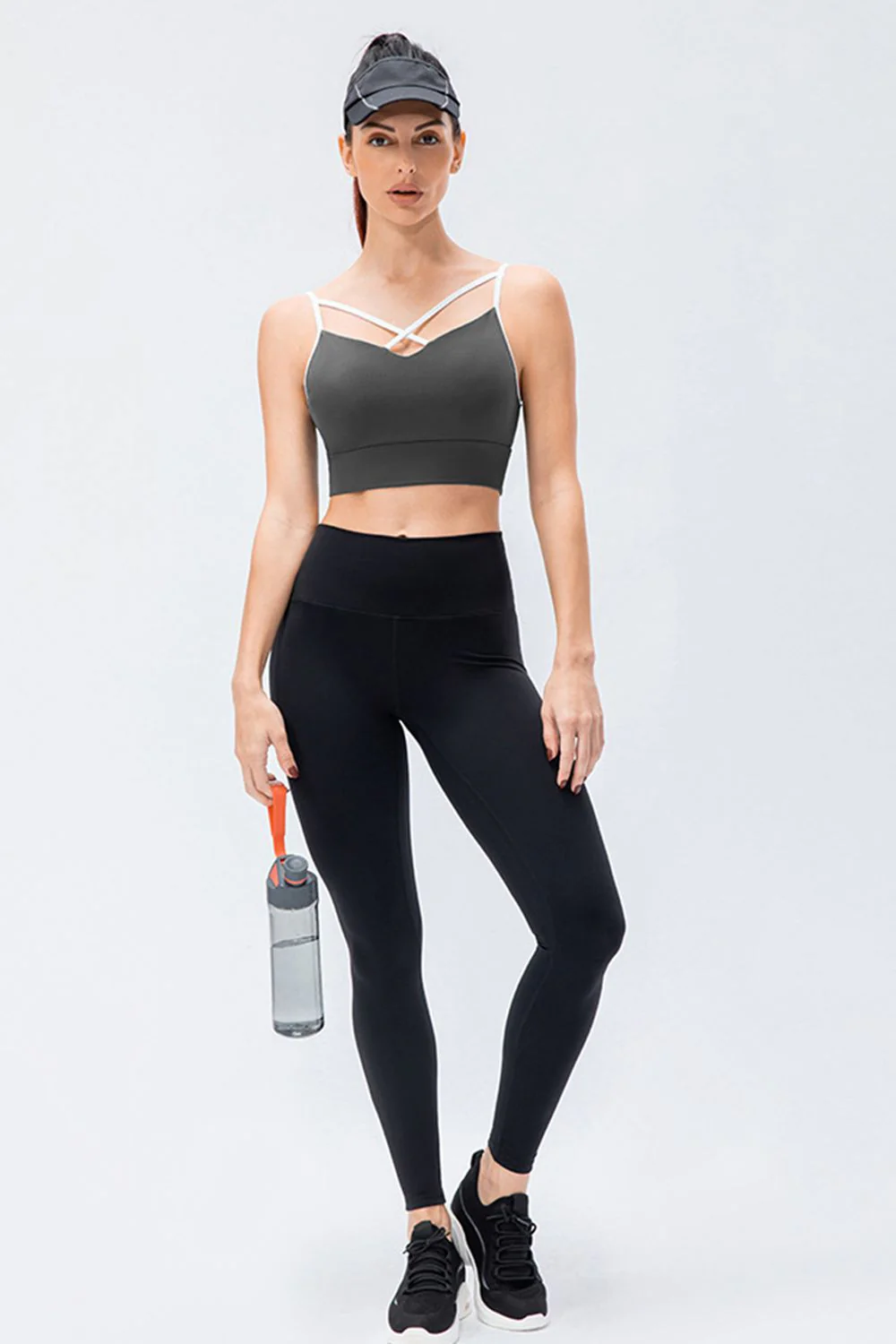 Wide Waistband Slim Fit Active Leggings - Image 6
