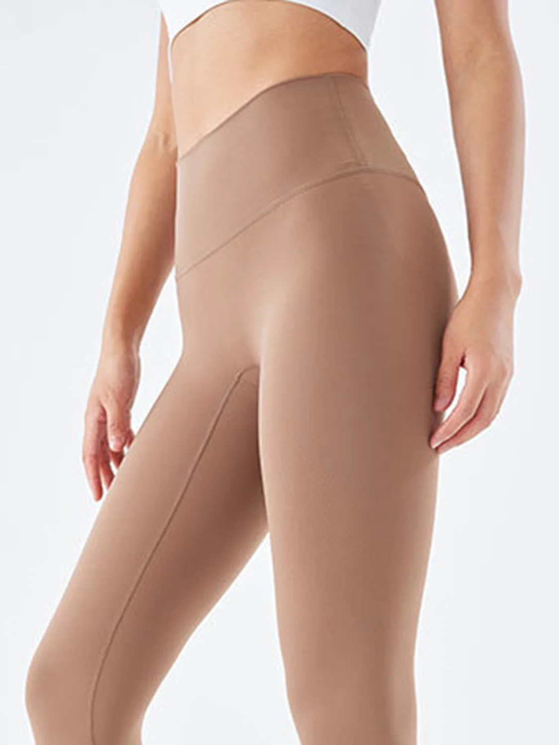 Wide Waistband Sports Leggings - Image 2