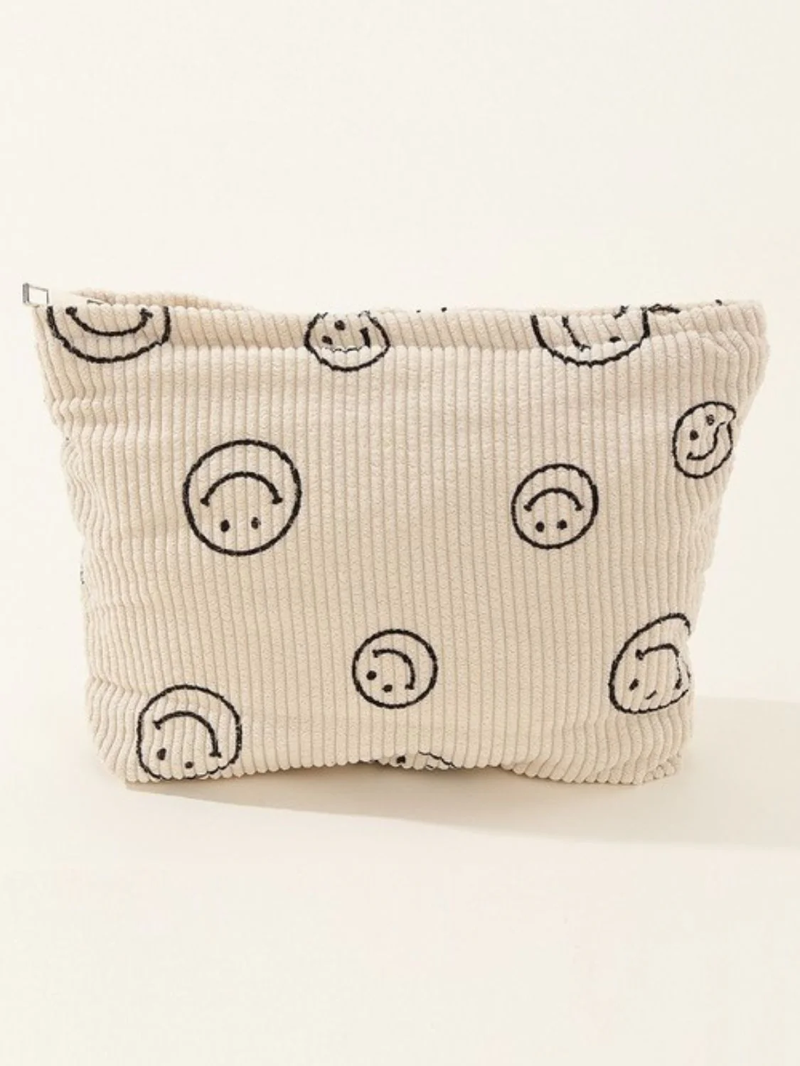 Zenana Corduroy Smile Clutch Bag - Image 4