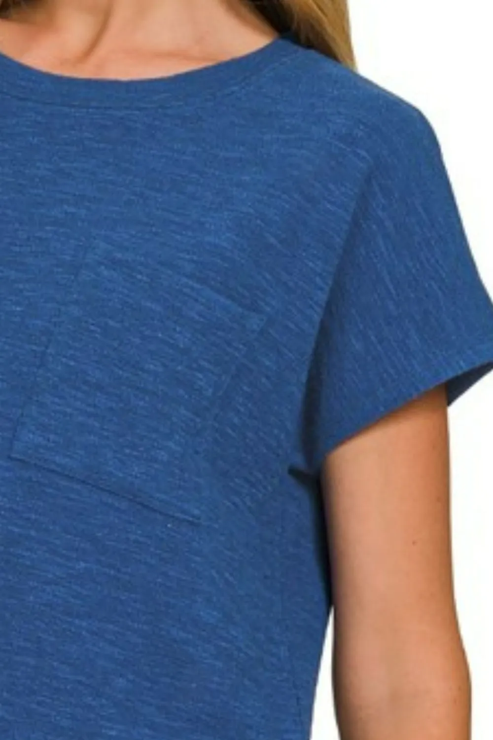 Zenana Round Neck Short Sleeve T-Shirt - Image 3