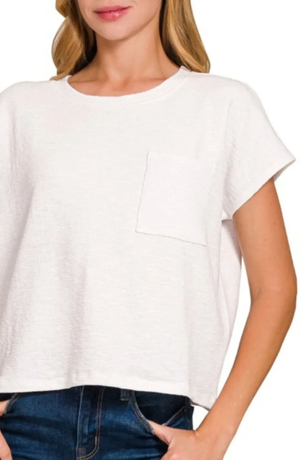 Zenana Round Neck Short Sleeve T-Shirt - Image 2