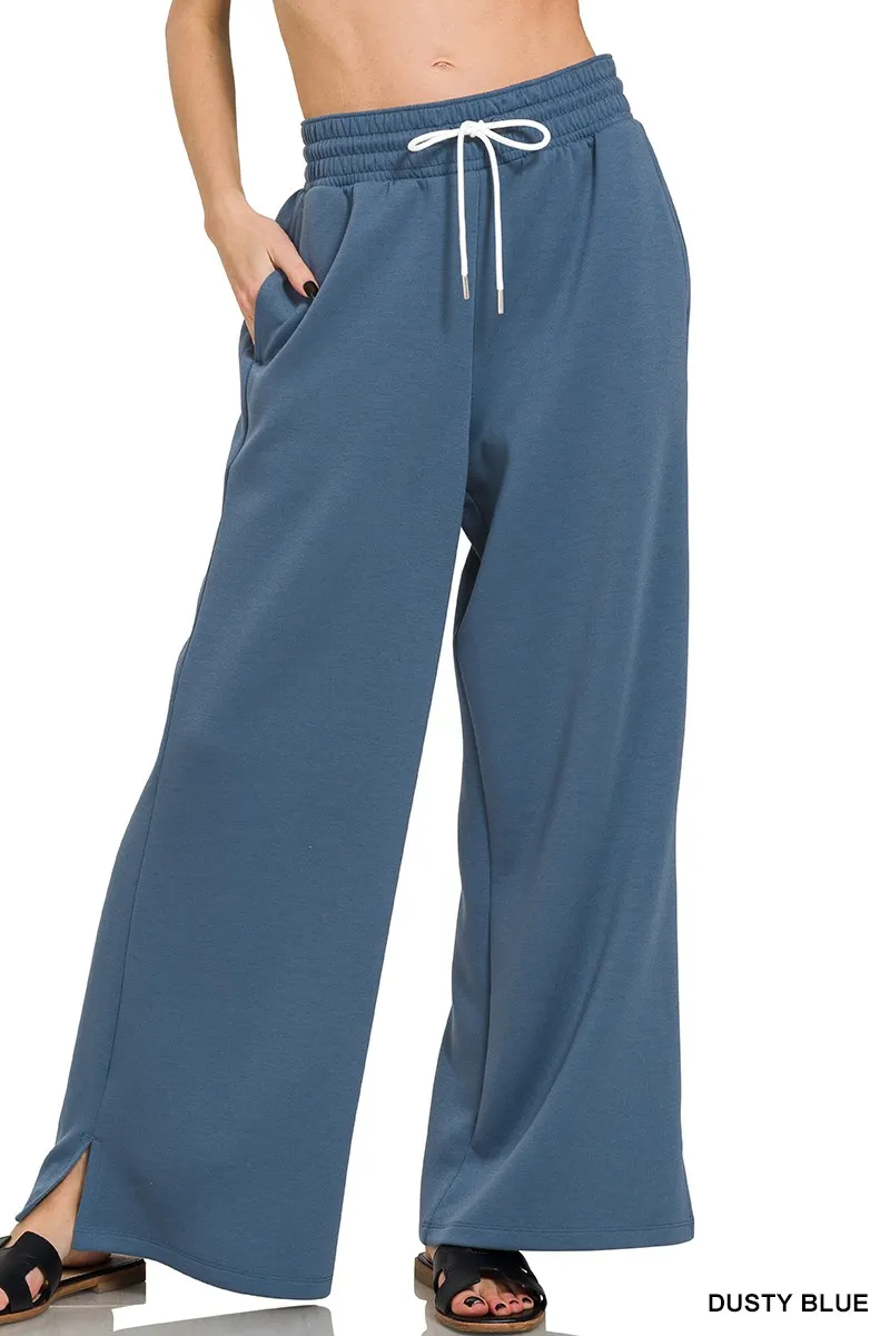 Zenana Scuba Drawstring Pants - Image 2